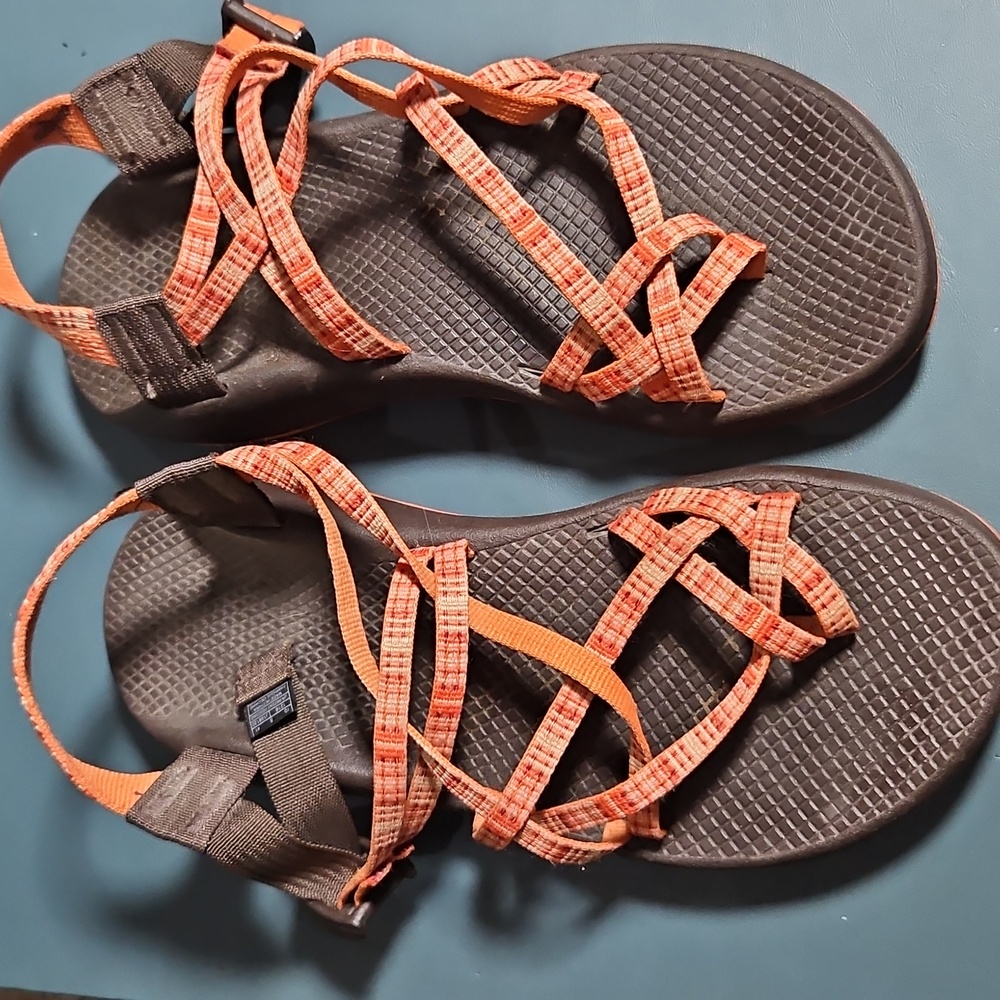 Chacos Orange Sandals